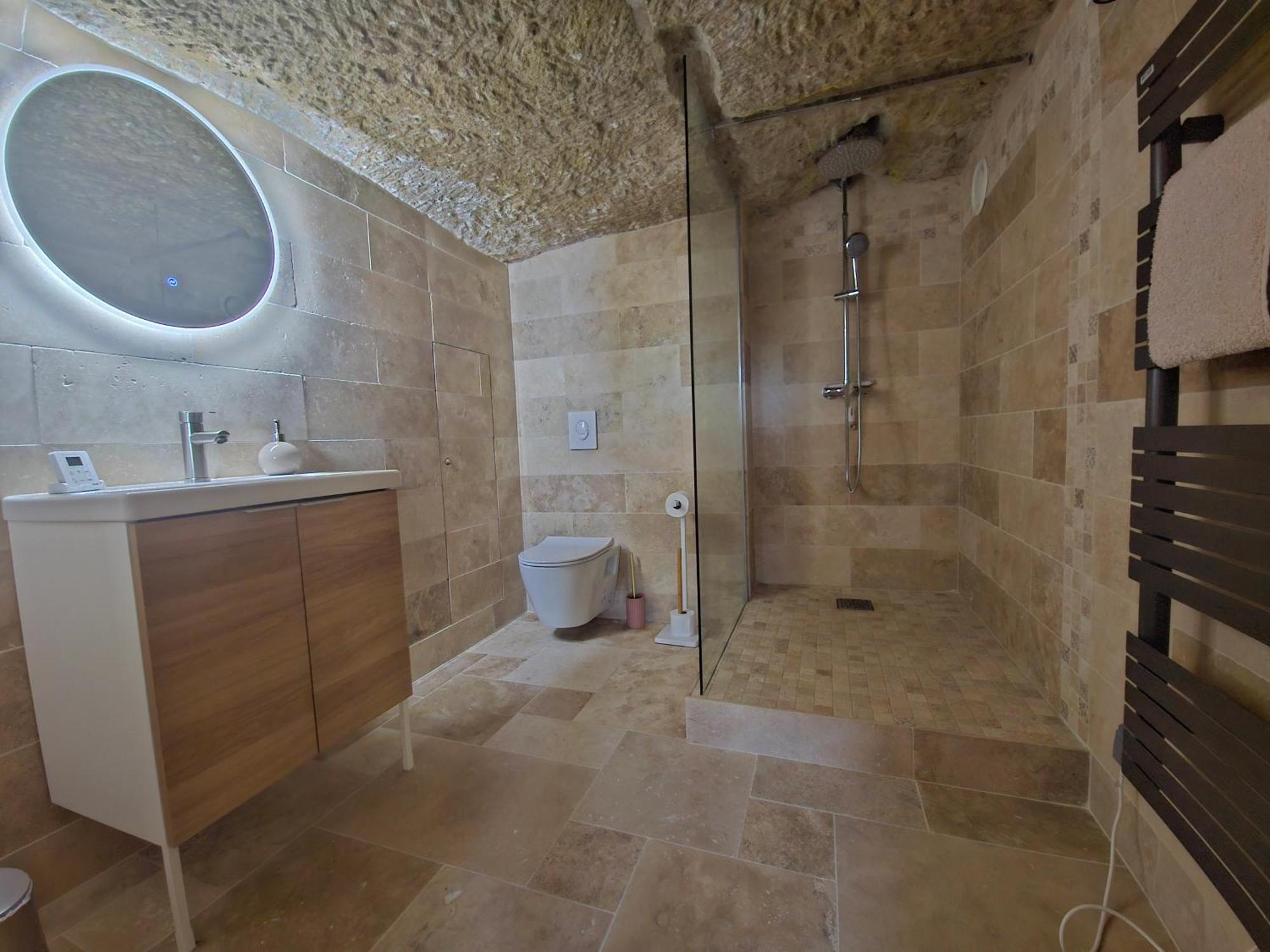 Apartmán Le Cocon Troglodyte Saint-Étienne-de-Chigny Exteriér fotografie